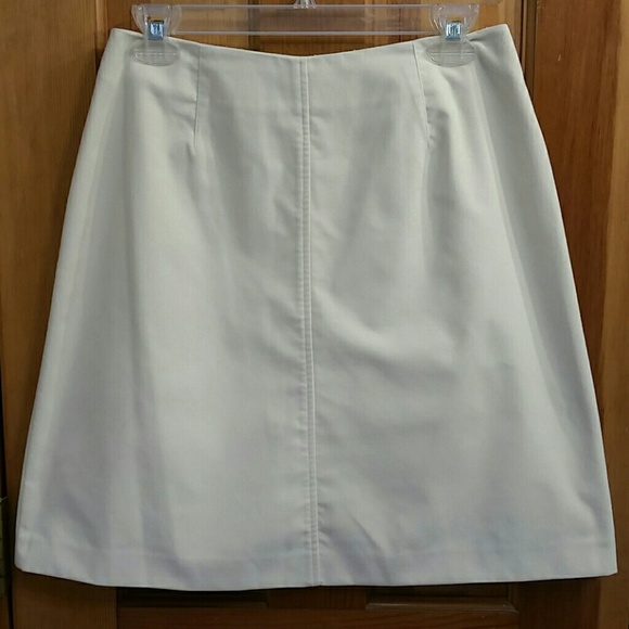 Cambridge Dry Goods Dresses & Skirts - Ivory Knee-length Skirt
